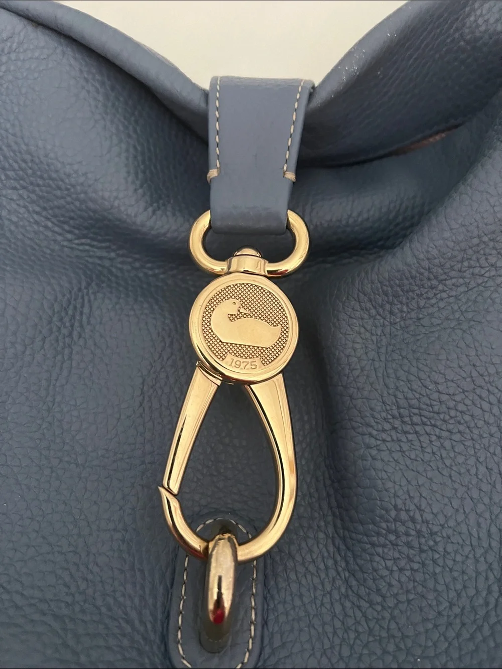 Dooney & Burke Belvedere Logo Lock Shoulder Bag with Kisslock Wallet